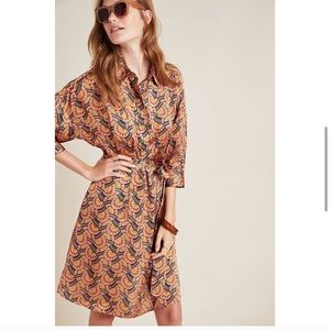 Eva Franco Edaline Abstract Shirtdress